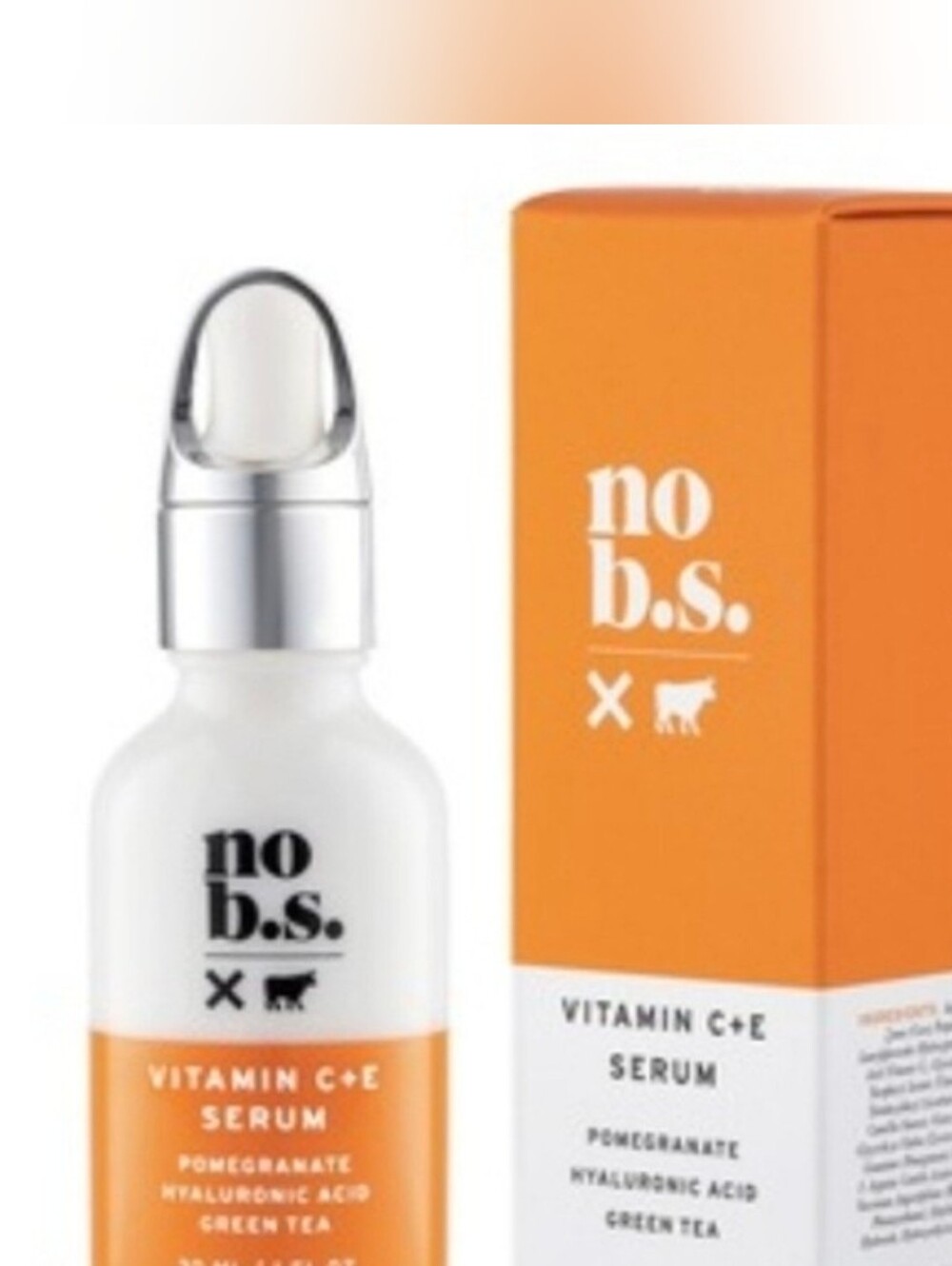 No B.S. Vitamin C+E Serum with Hyaluronic Acid